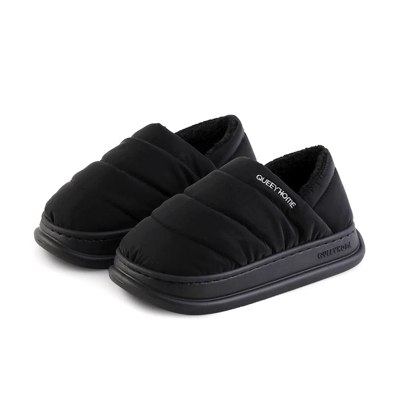 Shoezia™ Winter Plush Slippers | Warm & Waterproof