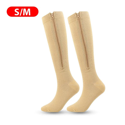 Zipper Compression Socks for Pain Relief – Shoezia™