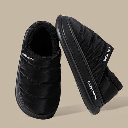 Shoezia™ Winter Plush Slippers | Warm & Waterproof