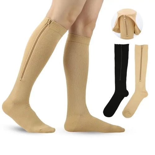 Zipper Compression Socks for Pain Relief – Shoezia™
