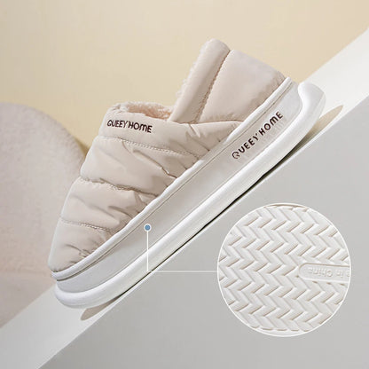 Shoezia™ Winter Plush Slippers | Warm & Waterproof