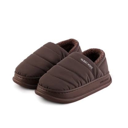 Shoezia™ Winter Plush Slippers | Warm & Waterproof